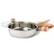 Norpro Stainless Steel Egg Poacher Skillet Set with 5 Poaching Cups